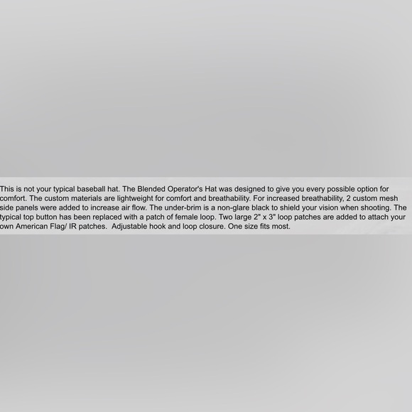 Tactical cap - Picture 7 of 7